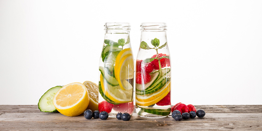 Receta de agua detox depurativa y saludable